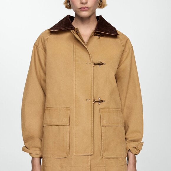 Mango Barn Tan Utility Jacket - Picture 3 of 7